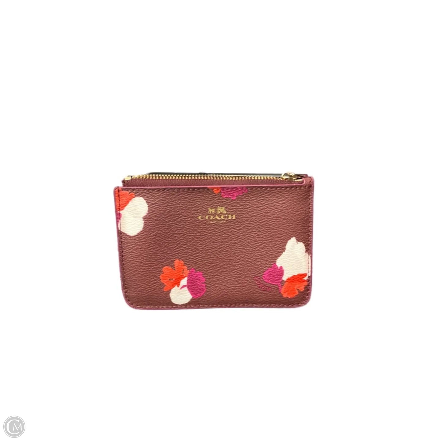 Coin Purse Designer By Coach, Size: Small