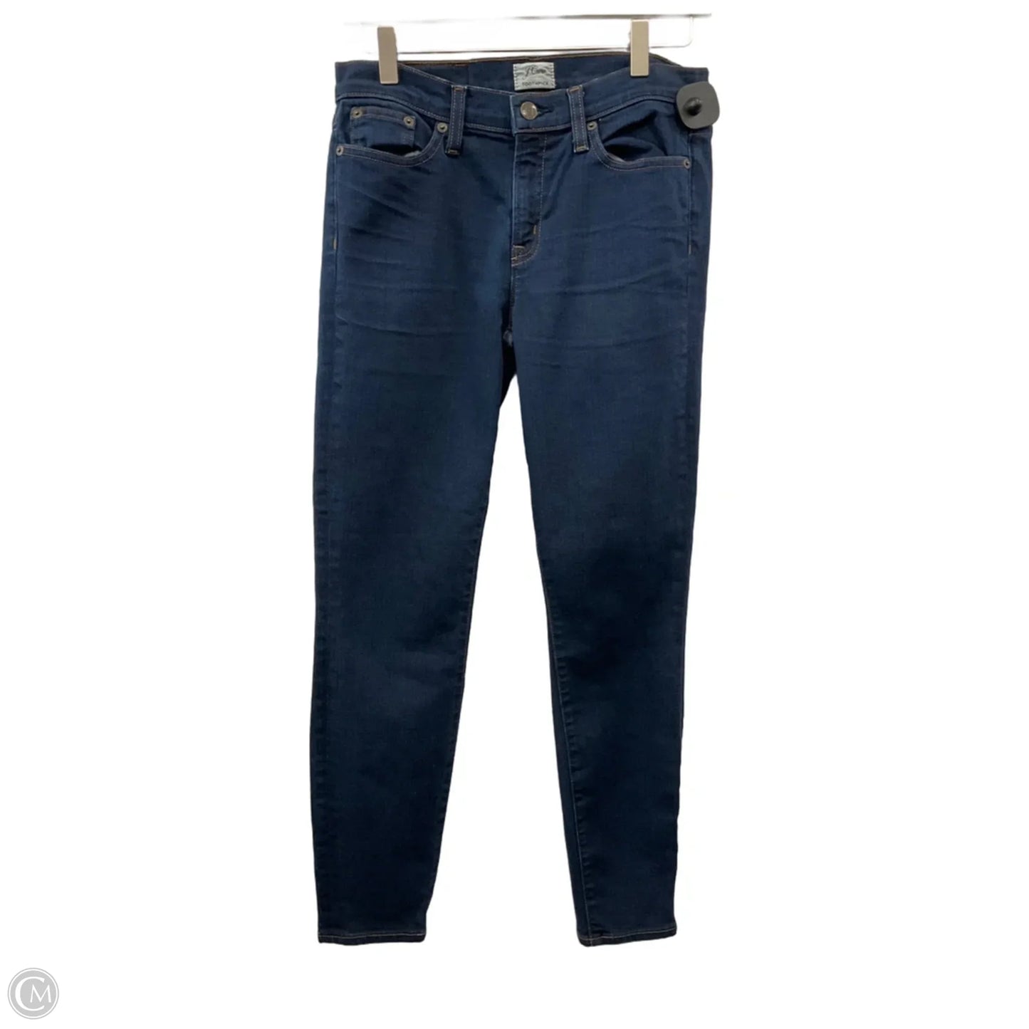 Jeans Skinny By J. Crew In Blue Denim, Size: 4
