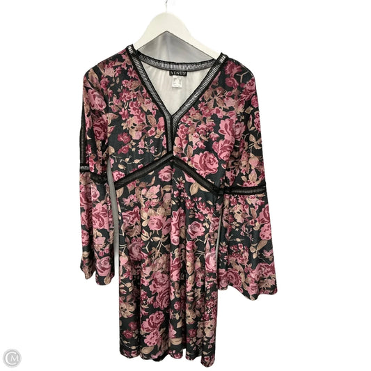 Dress Casual Short By Venus In Floral Print, Size: S