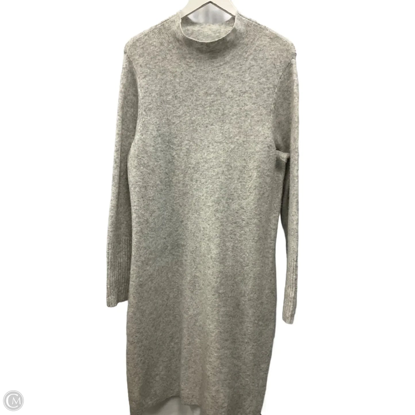 Dress Sweater By Express In Grey, Size: L