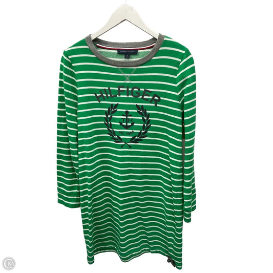 Dress Sweater By Tommy Hilfiger In Striped Pattern, Size: M