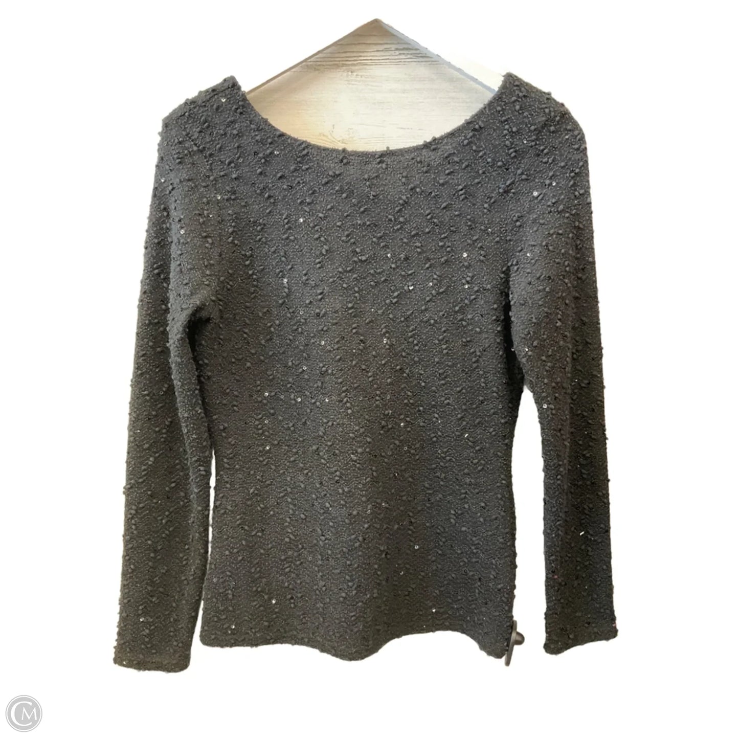 Top Long Sleeve By Jennifer Lopez In Black, Size: S