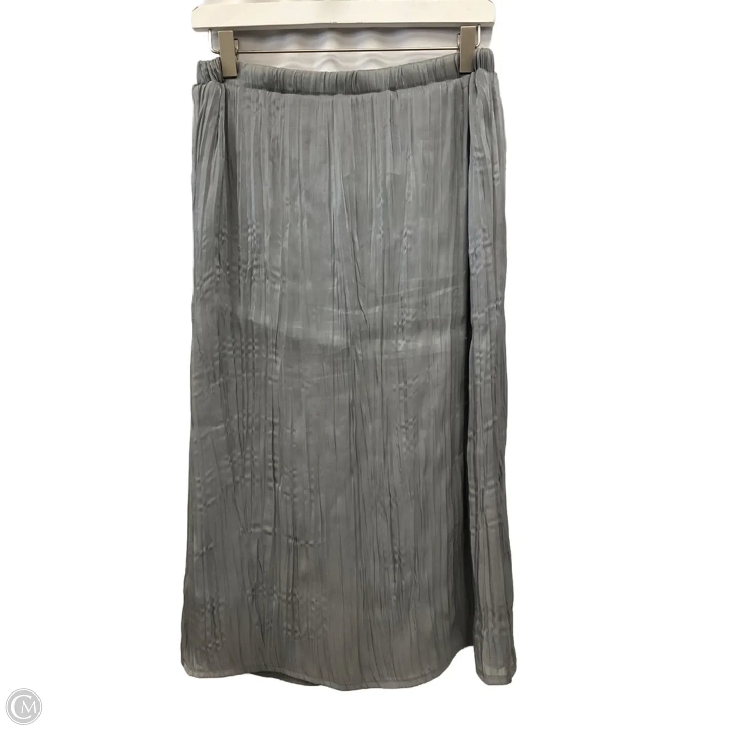 Skirt Set 2pc By Calvin Klein In Grey, Size: M