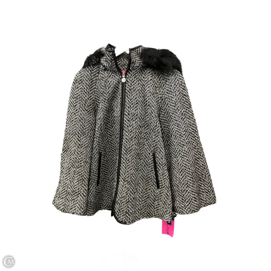 Coat Other By Betsey Johnson In Black & White, Size: M