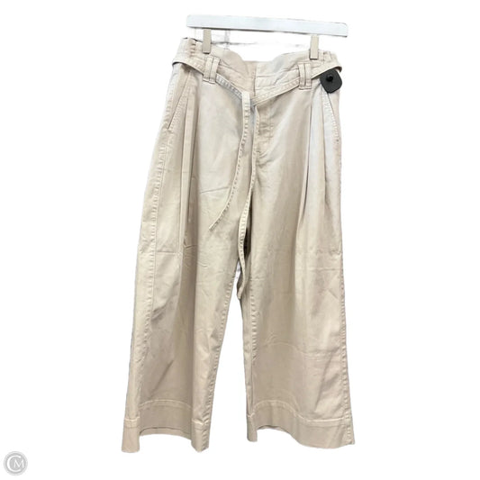 Pants Cropped By American Eagle In Beige, Size: 4