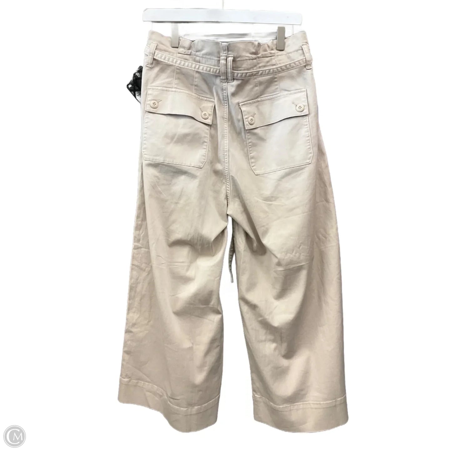 Pants Cropped By American Eagle In Beige, Size: 4