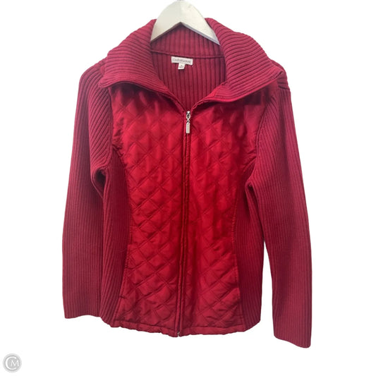Jacket Other By Croft And Barrow In Red, Size: M