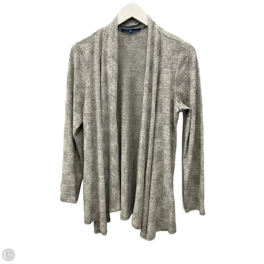 Cardigan By Apt 9 In Grey, Size: M