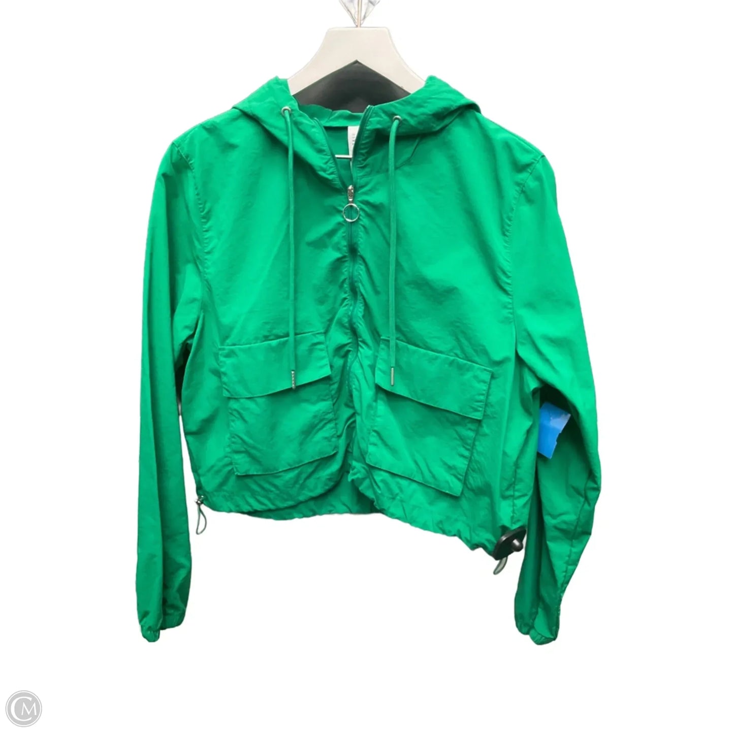 Athletic Jacket By Love Tree In Green, Size: L