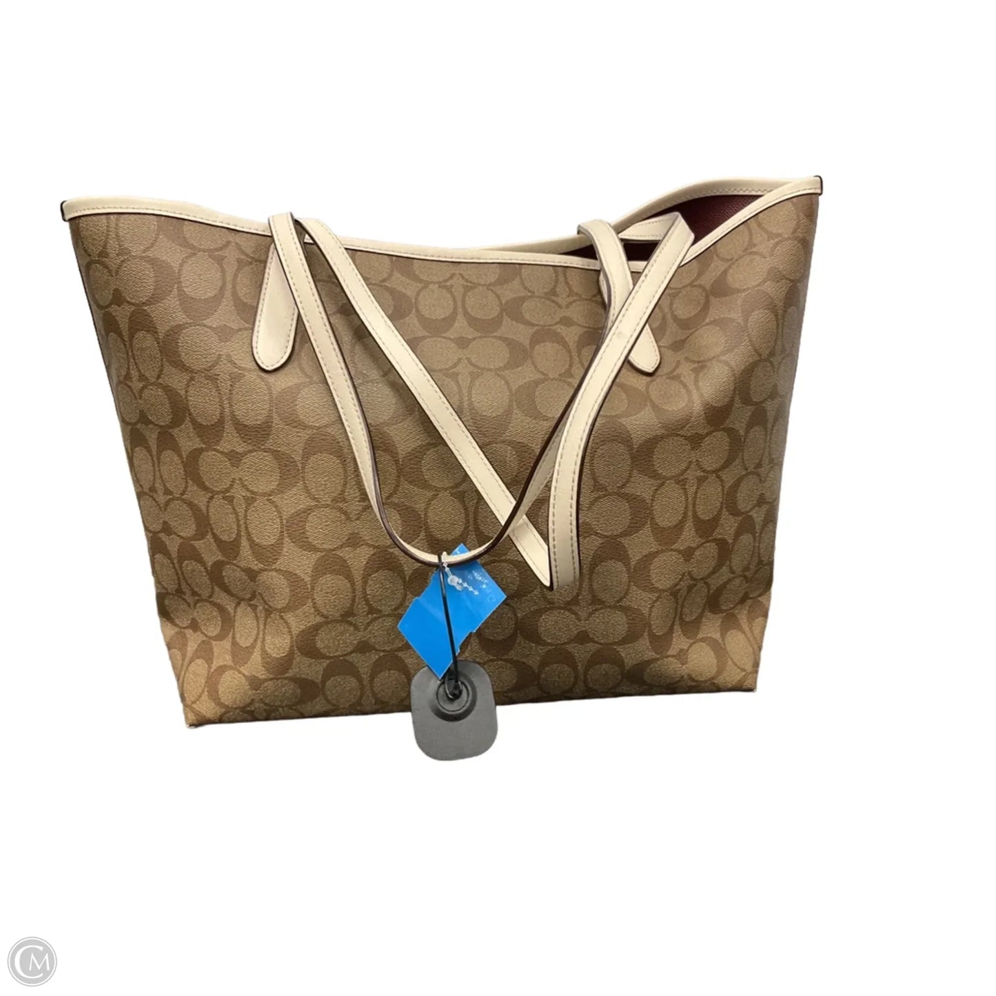 Tote Designer By Coach, Size: Large