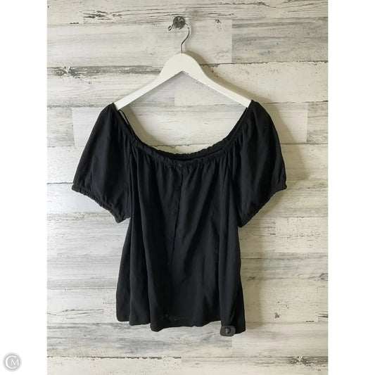 Top Short Sleeve By So In Black, Size: 2x