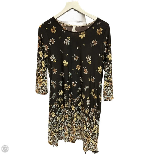 Dress Casual Short By Honeyme In Brown, Size: M