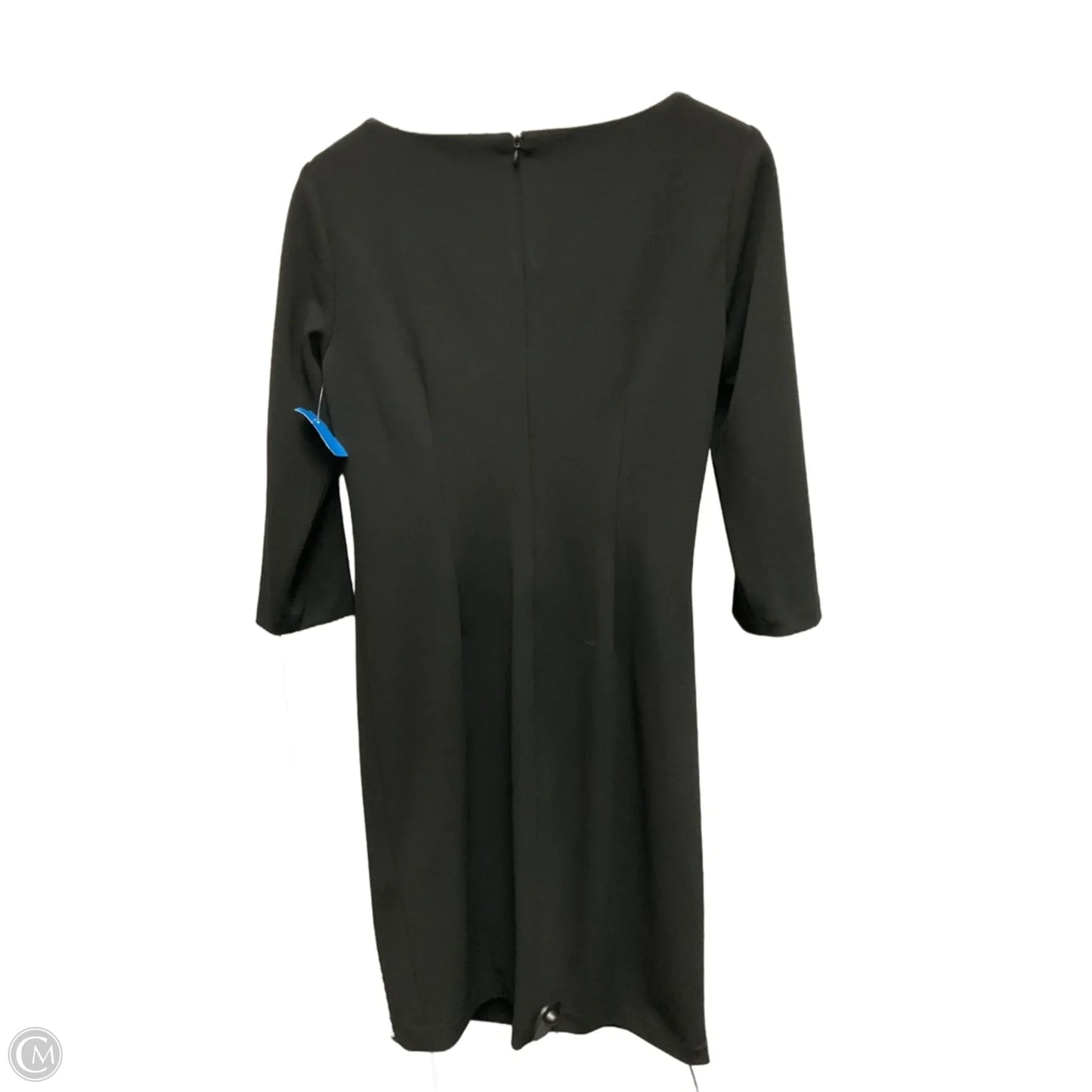 Dress Casual Midi By Calvin Klein In Black, Size: M
