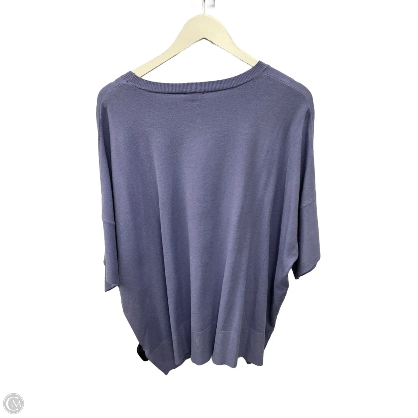 Top Short Sleeve Basic By Splendid In Purple, Size: Xxl