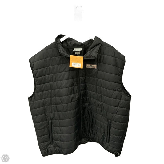 Vest Puffer & Quilted By Clothes Mentor In Black, Size: Xxl