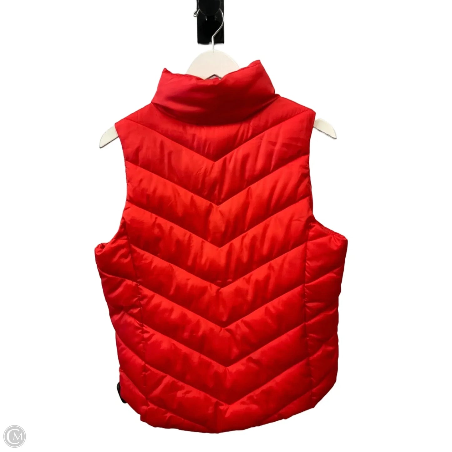 Vest Puffer & Quilted By So In Orange, Size: L