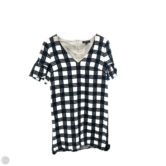 Dress Casual Short By Madewell In Blue & White, Size: Xs