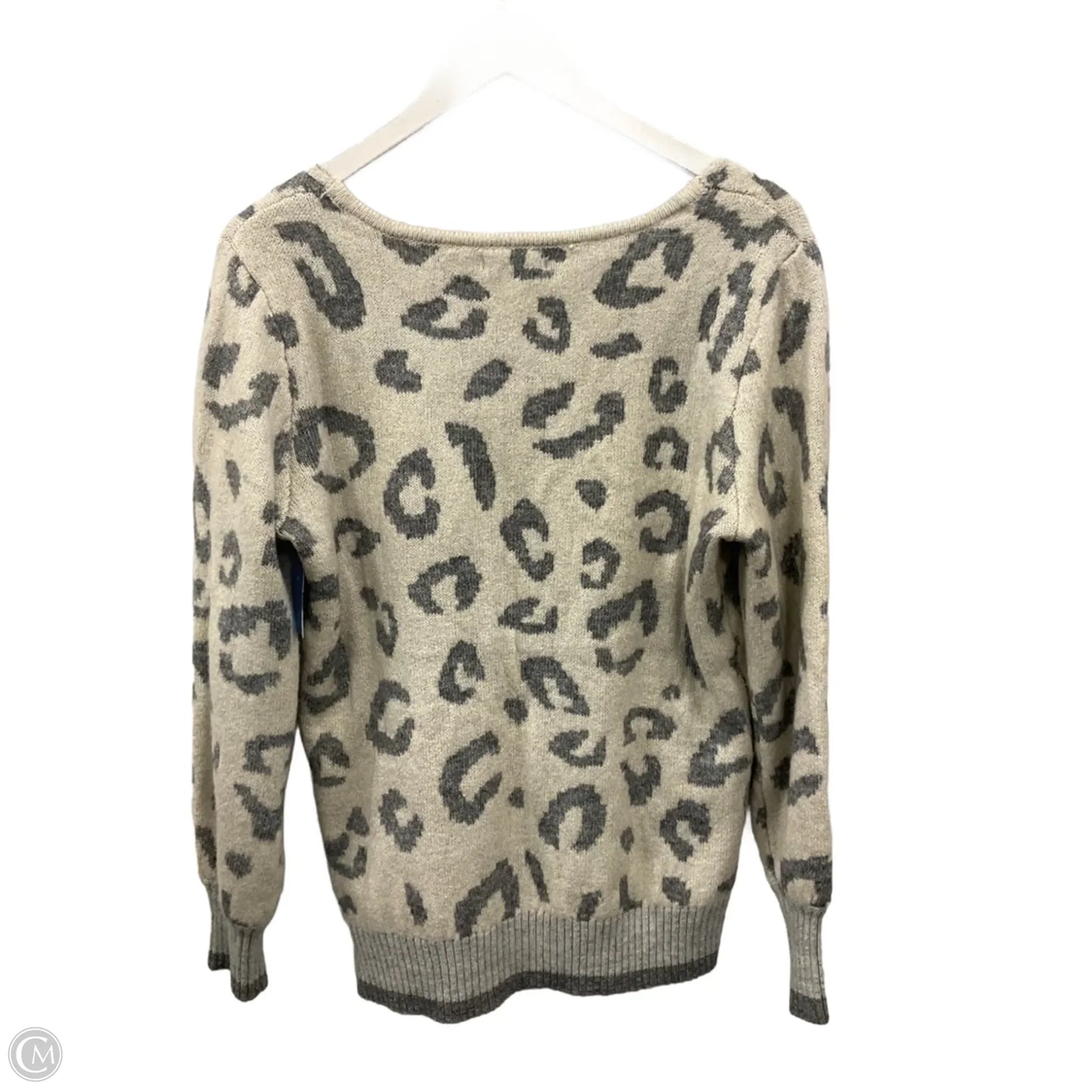 Sweater By Maurices In Animal Print, Size: M