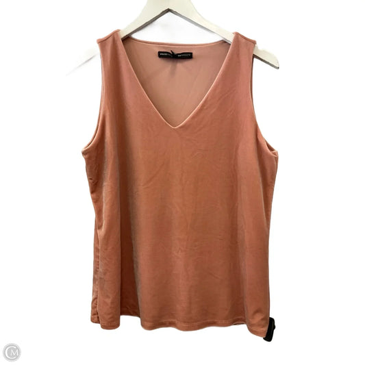 Tank Top By White House Black Market In Peach, Size: M
