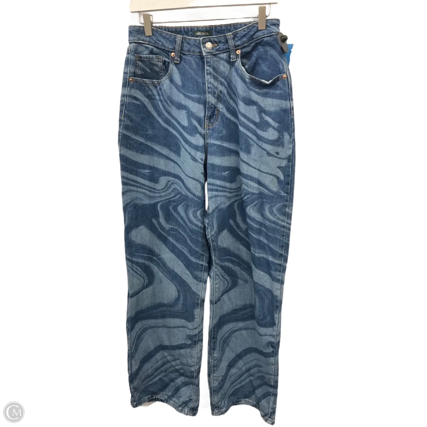 Jeans Wide Leg By Wild Fable In Blue Denim, Size: 6