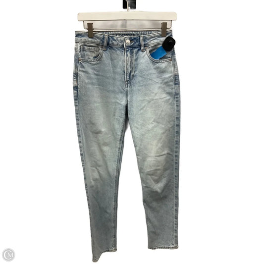 Jeans Boyfriend By American Eagle In Blue Denim, Size: 2