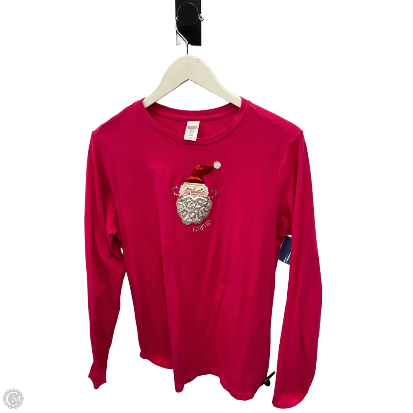 Top Long Sleeve By Cmf In Pink, Size: Xl