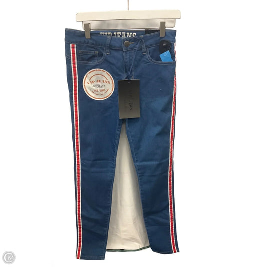 Jeans Skinny By Virgo In Blue Denim, Size: 6