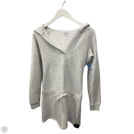 Dress Sweater By Hollister In Grey, Size: S