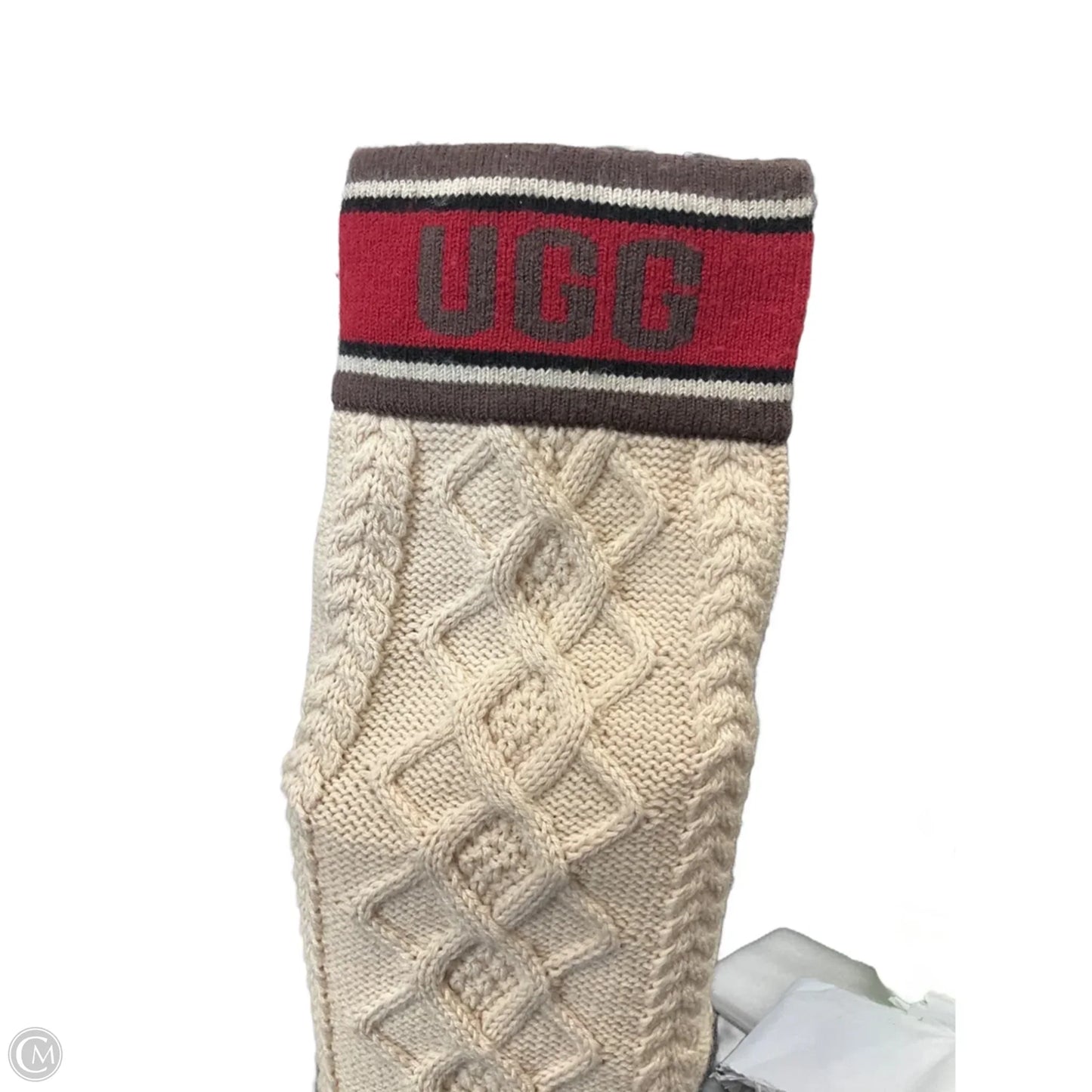 Boots Designer By Ugg In Cream, Size: 7