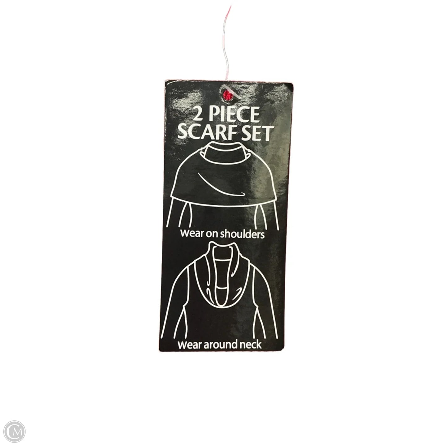 Top 2pc Long Sleeve By Clothes Mentor In Red, Size: 2x