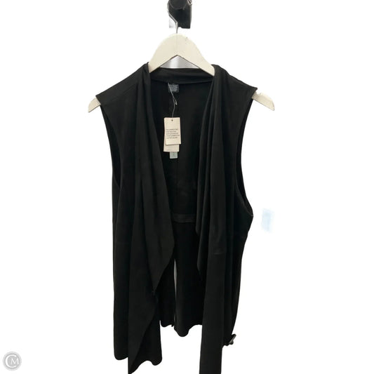 Vest Other By Joan Vass In Black, Size: Xl