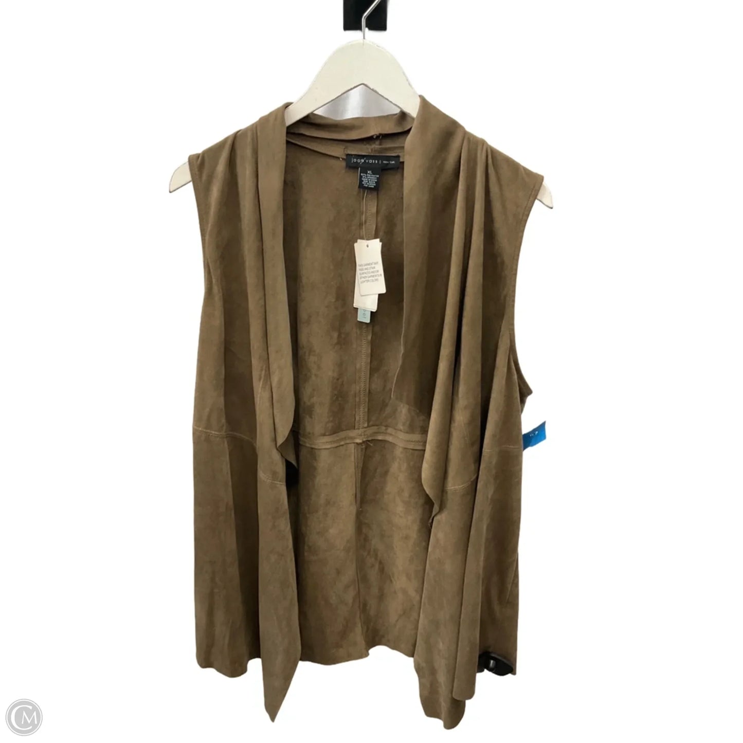 Vest Other By Joan Vass In Tan, Size: Xl