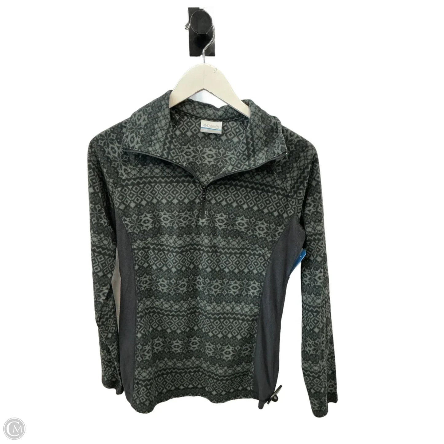 Top Long Sleeve By Columbia In Grey, Size: S