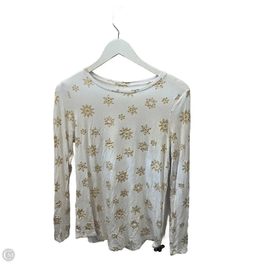 Top Long Sleeve By Apt 9 In White, Size: S