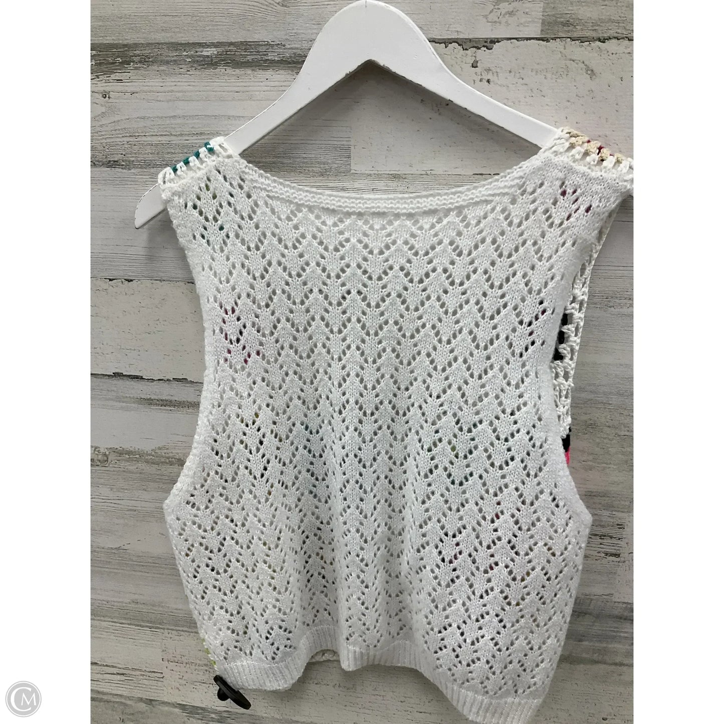 Cardigan By Shein In White, Size: 3x