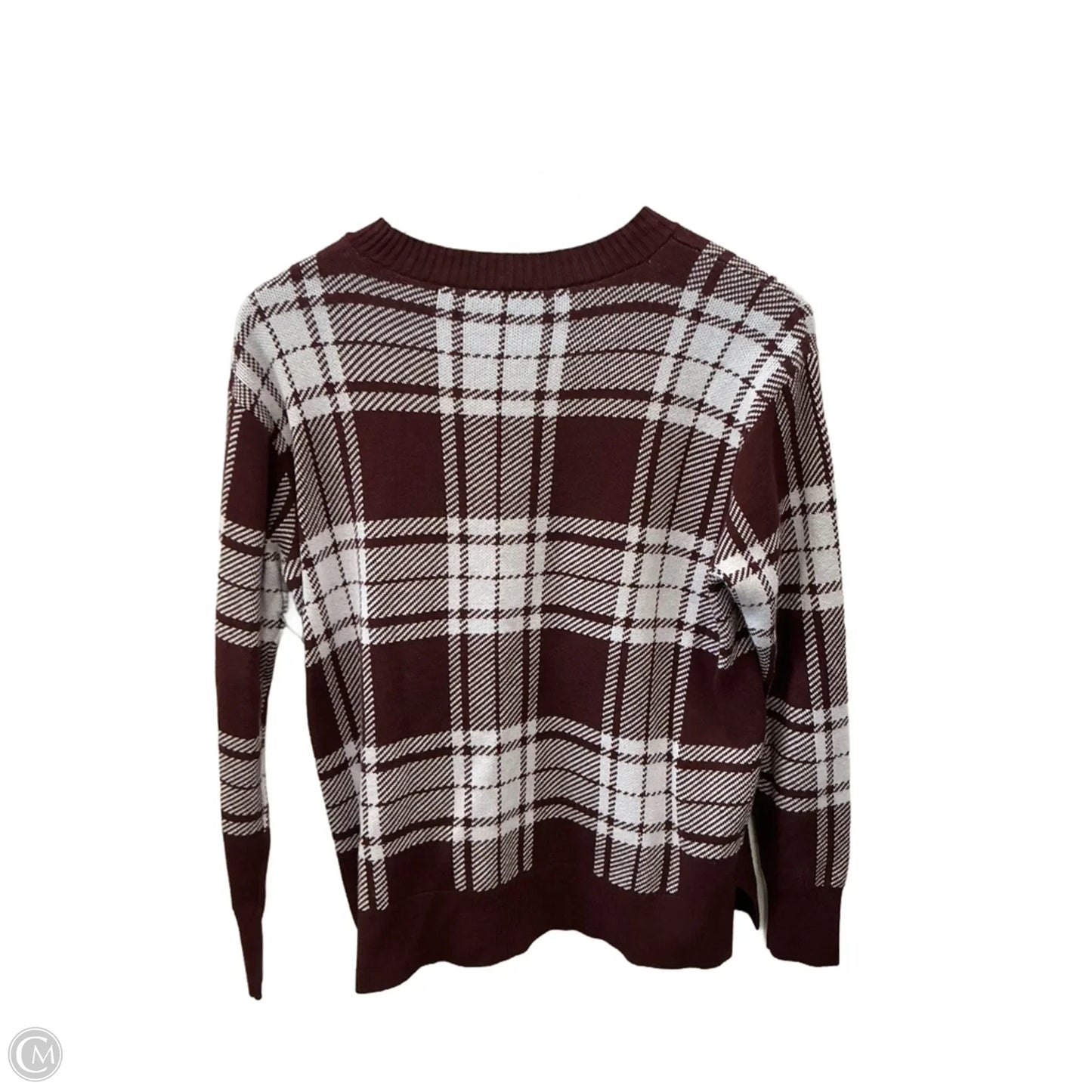 Sweater By Ann Taylor In Maroon, Size: S