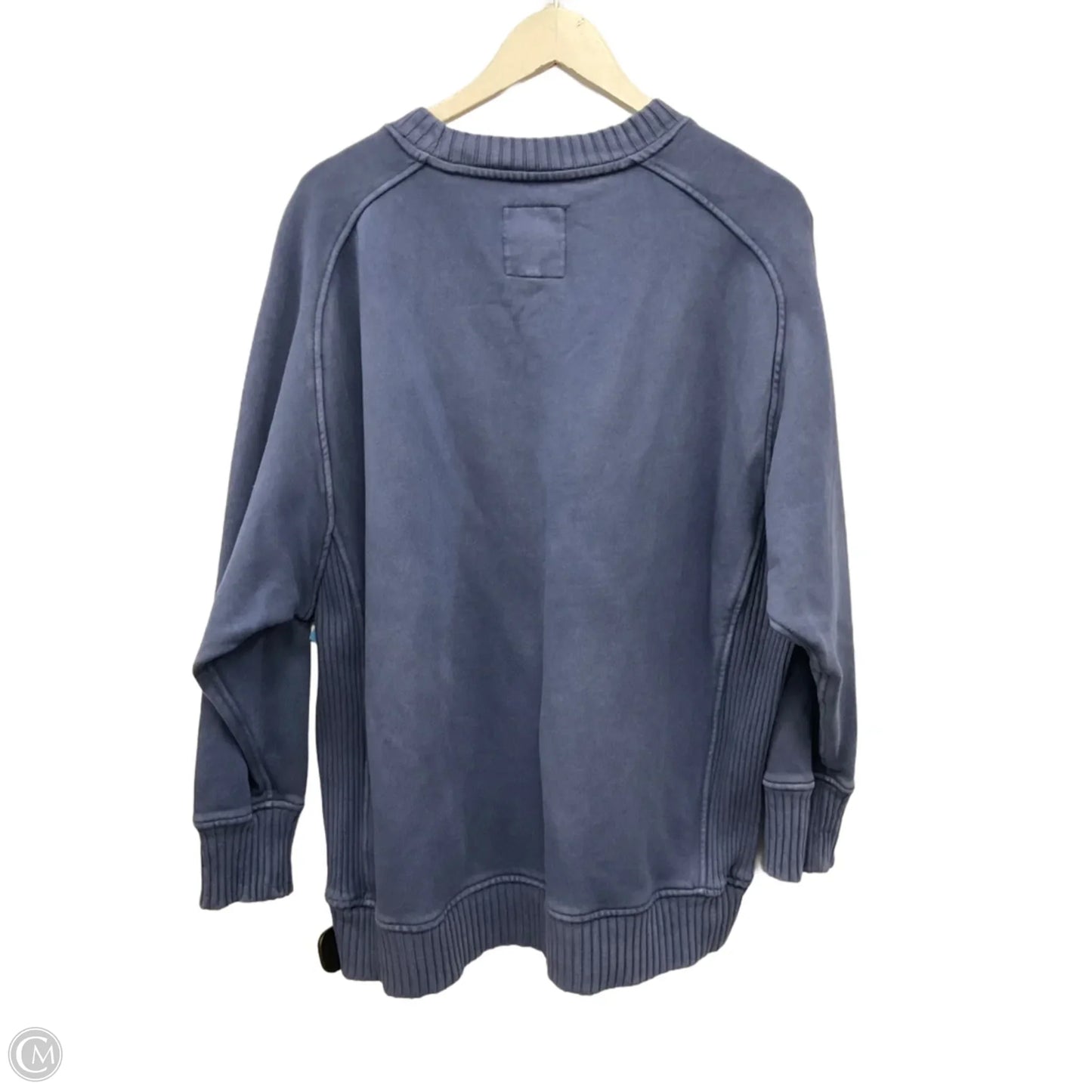 Sweatshirt Crewneck By Aerie In Blue, Size: M