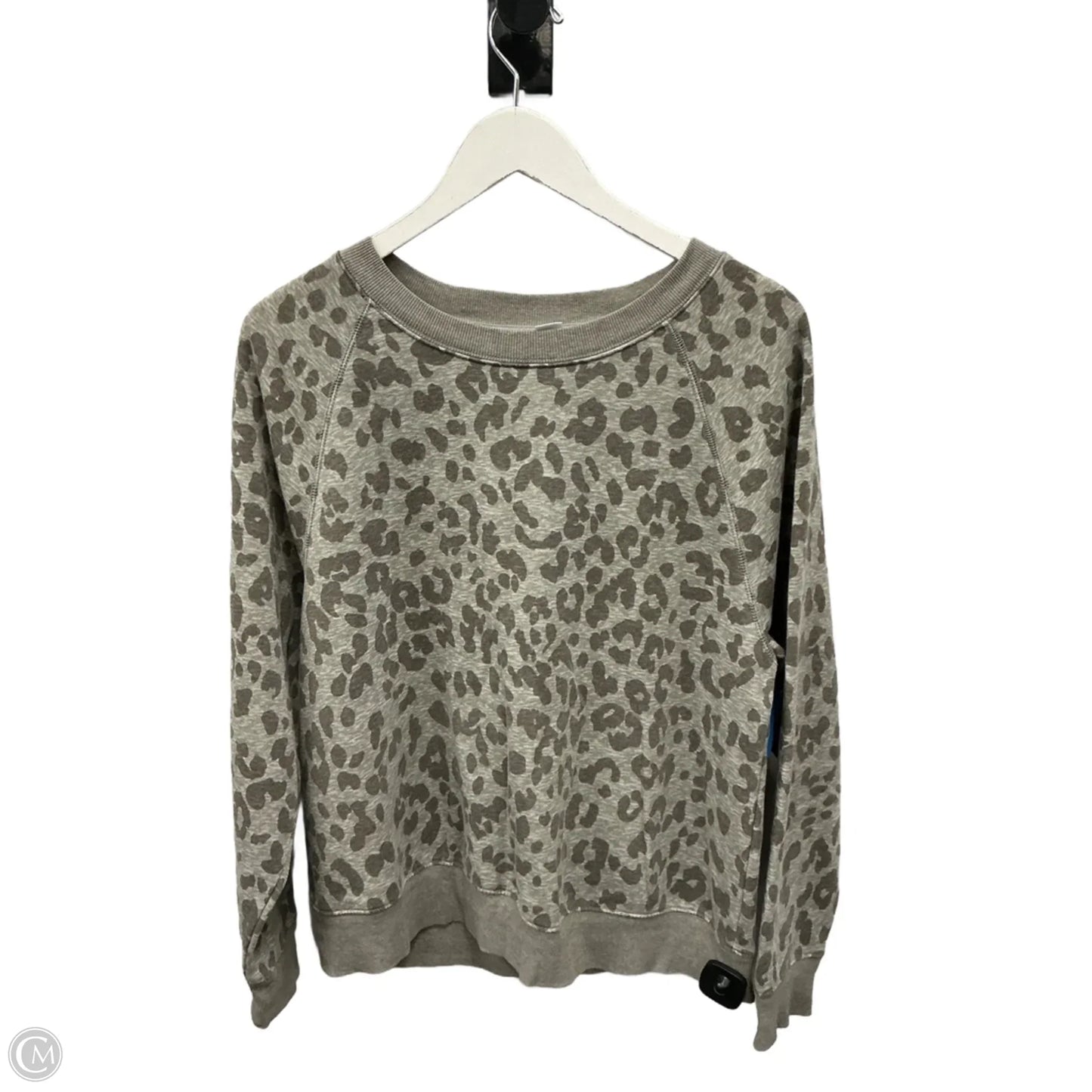Top Long Sleeve By Old Navy In Animal Print, Size: L