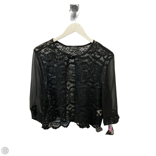 Bolero By R And M Richards In Black, Size: Xl