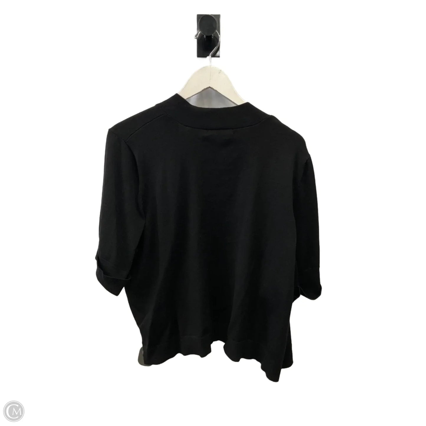 Cardigan By Cable And Gauge In Black, Size: 1x