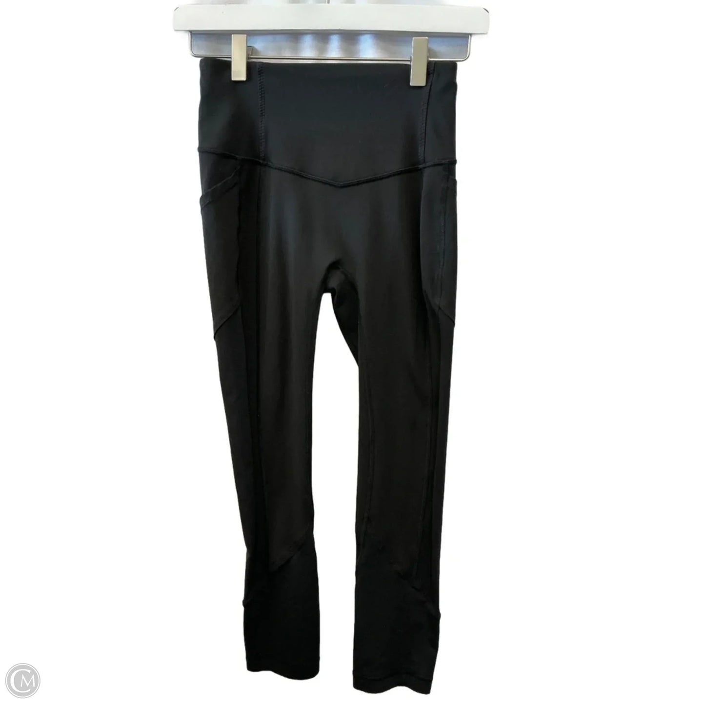 Athletic Leggings Capris By Lululemon In Black, Size: 4