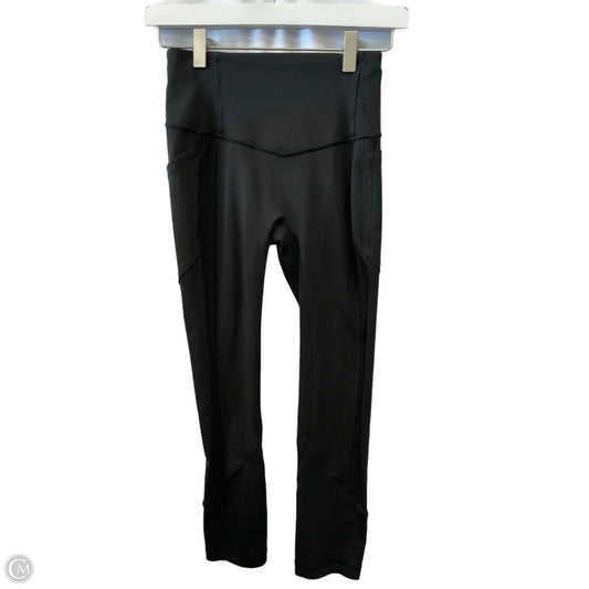 Athletic Leggings Capris By Lululemon In Black, Size: 4