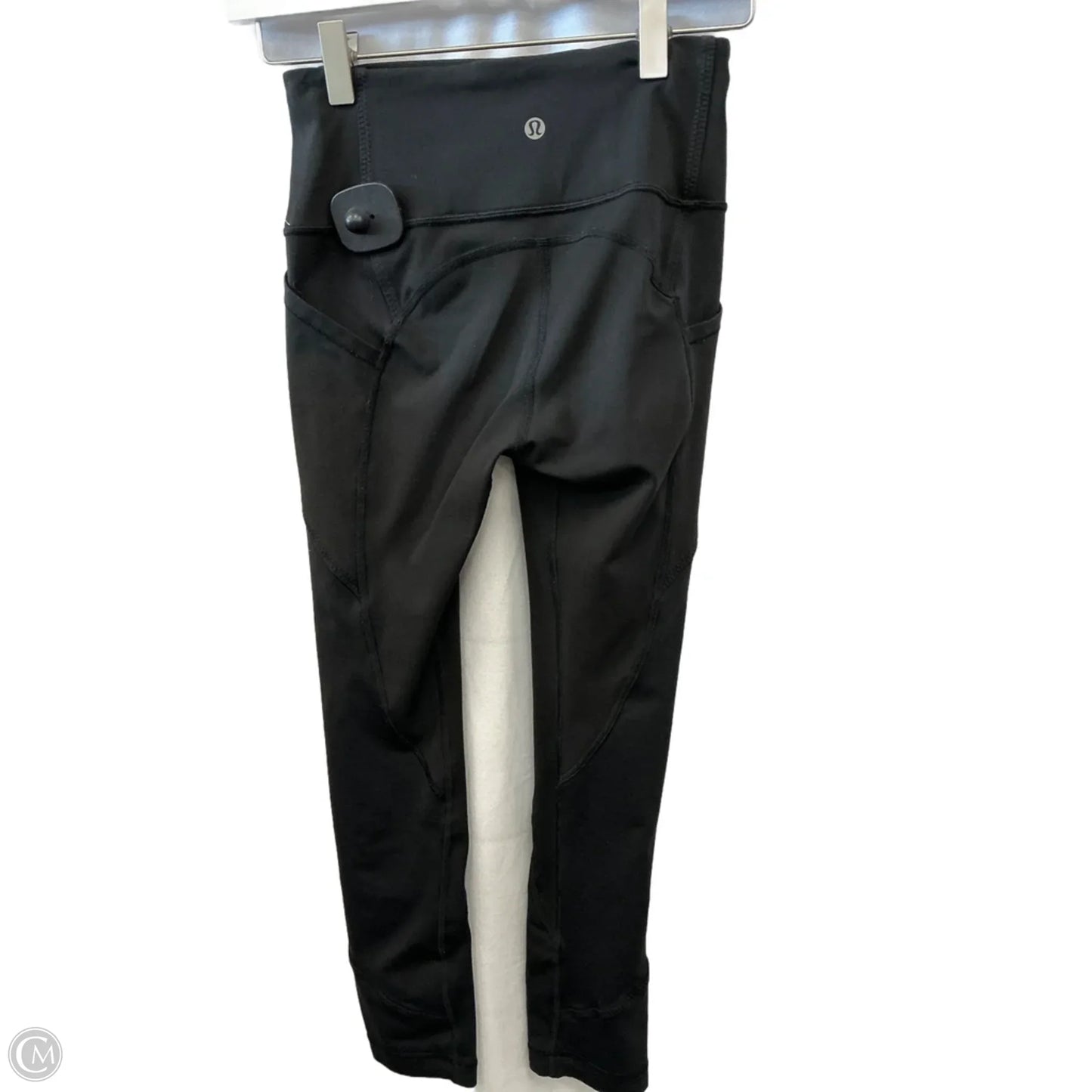 Athletic Leggings Capris By Lululemon In Black, Size: 4