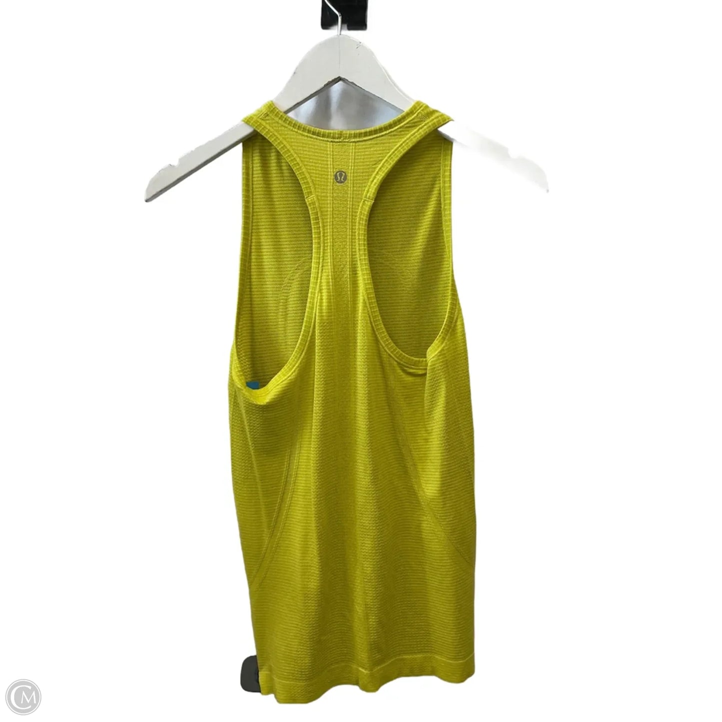 Athletic Tank Top By Lululemon In Yellow, Size: 4