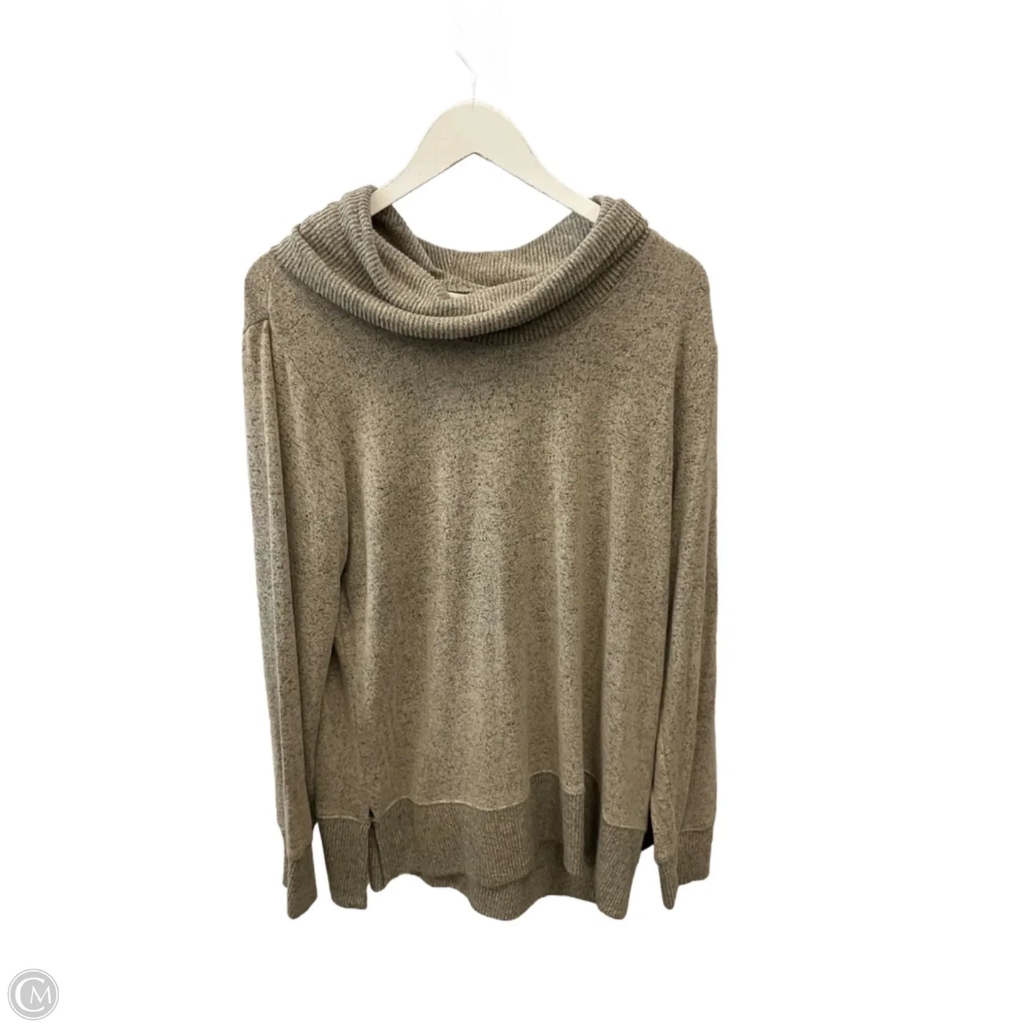 Top Long Sleeve By Nine West Apparel In Beige, Size: Xl