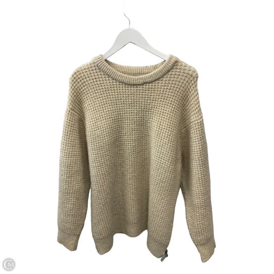 Sweater By Zara In Beige, Size: L