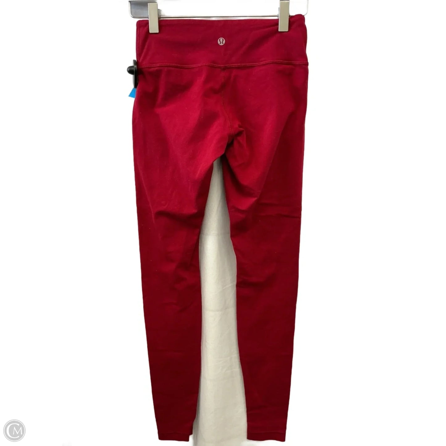 Athletic Leggings By Lululemon In Red, Size: 4