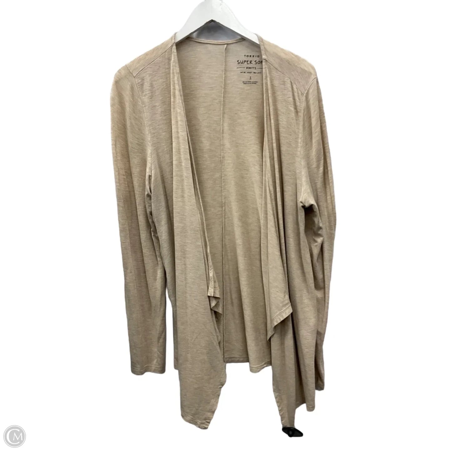 Sweater By Torrid In Beige, Size: 1x