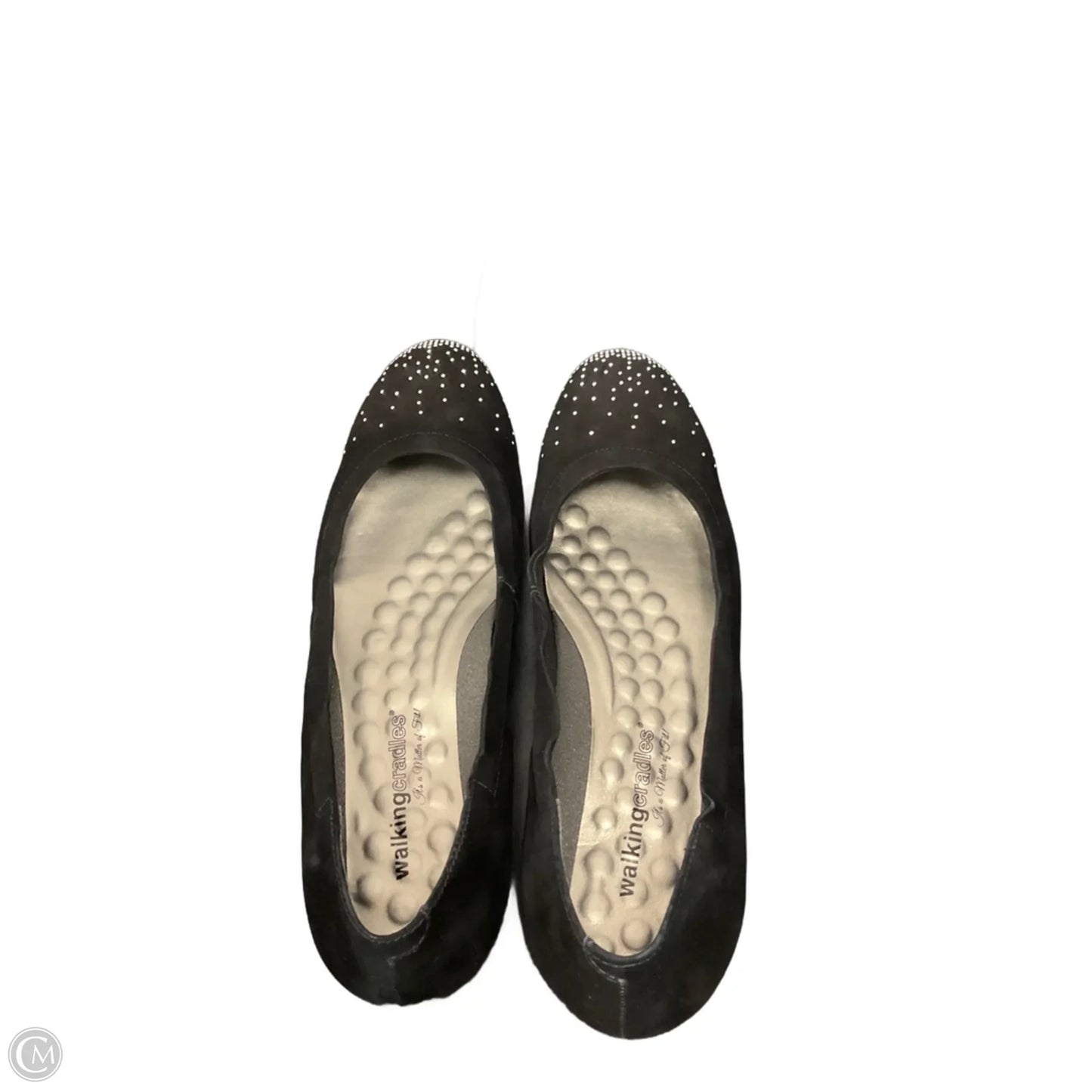 Shoes Flats By Clothes Mentor In Black, Size: 13