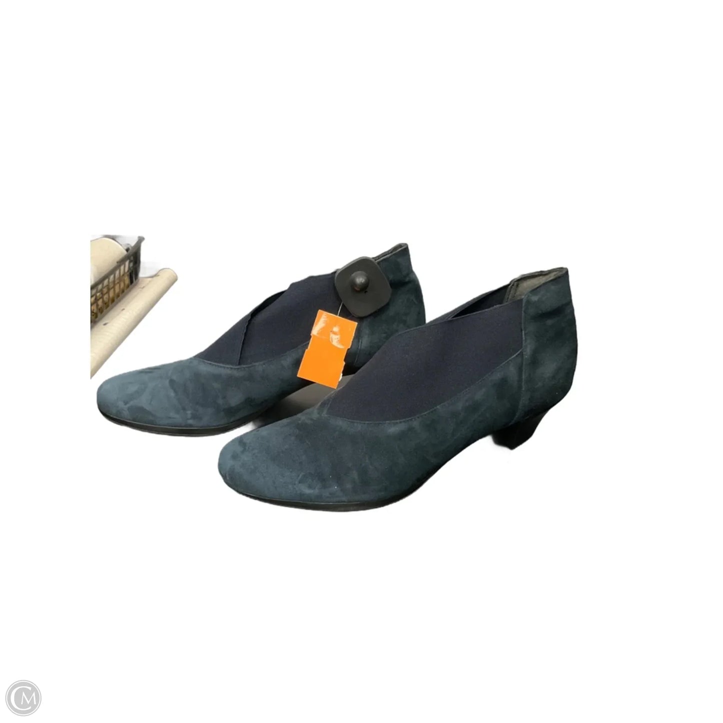 Shoes Heels Block By Munro In Navy, Size: 13
